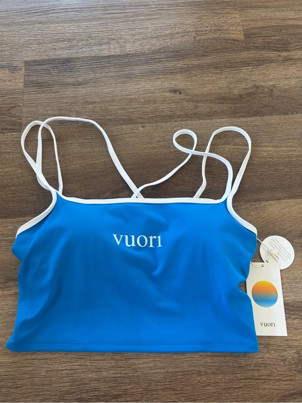 Vuori Daily Layered Tank and Daily Skirt Set Regatta Blue Size M NWT - Picture 2 of 9